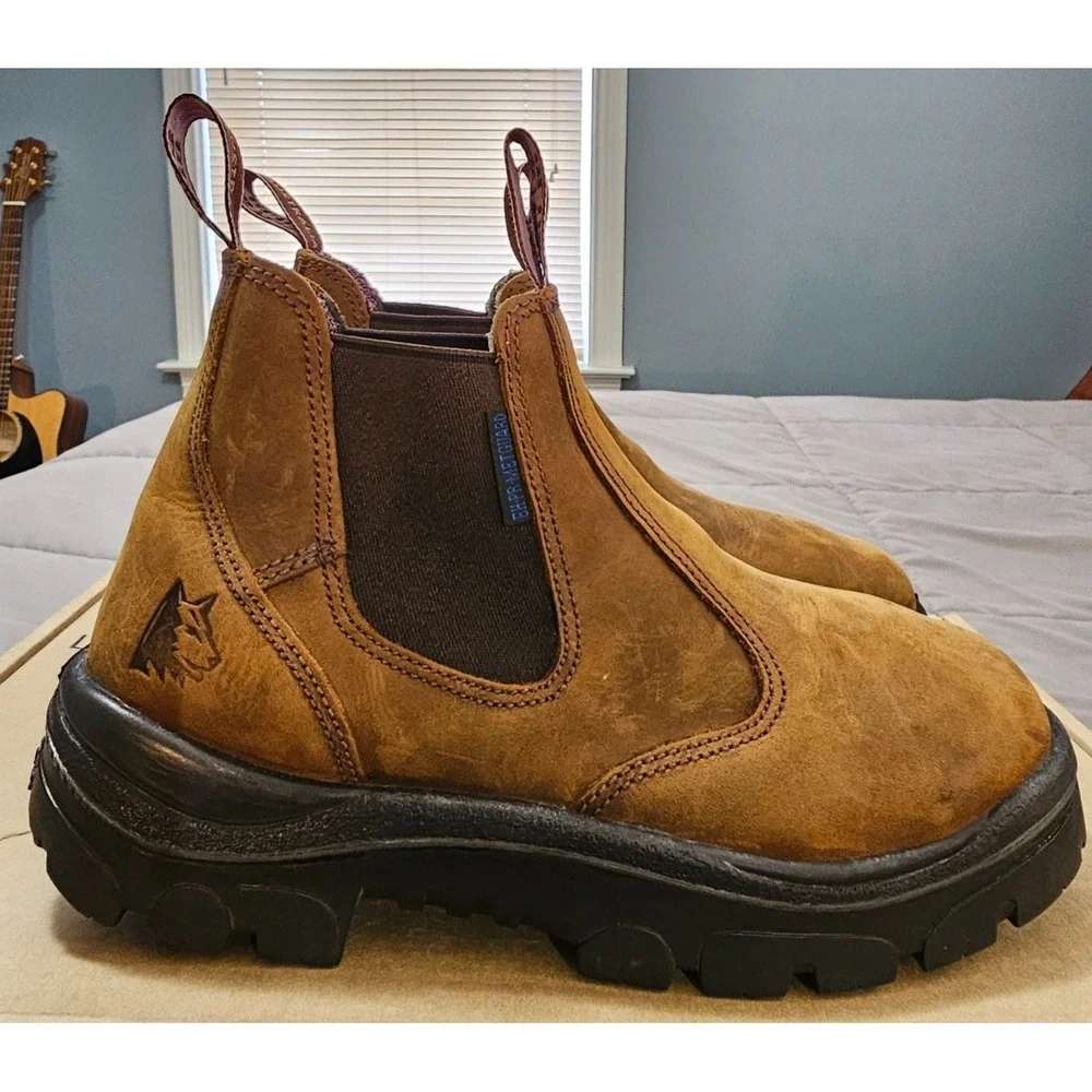 Steel Blue® (Women's 8) Hobart™ PR Met-Guard Pull-On Steel-Toe Work Boots - $220